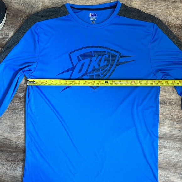 Large OKC Thunder Long Sleeved NBA TX3 Cool Pullover Unisex Large - Picture 5 of 8